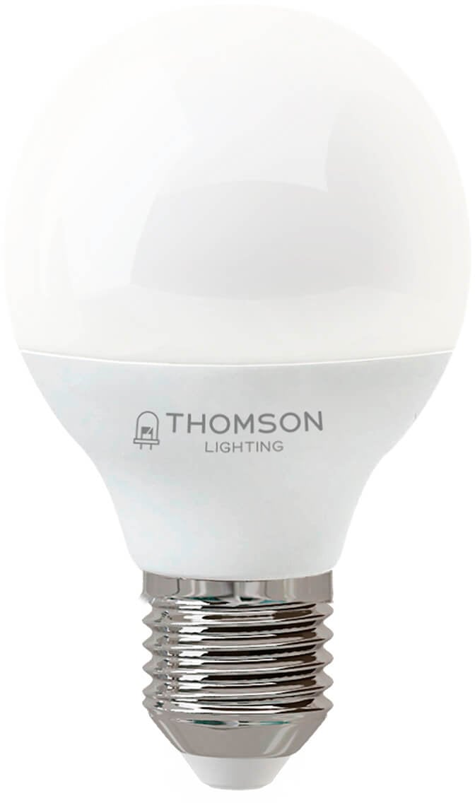 TH-B2318 Лампа светодиодная Thomson  6Вт цок.:E27 шар 220B св.свеч.бел.хол.  Globe  (упак.:1шт)