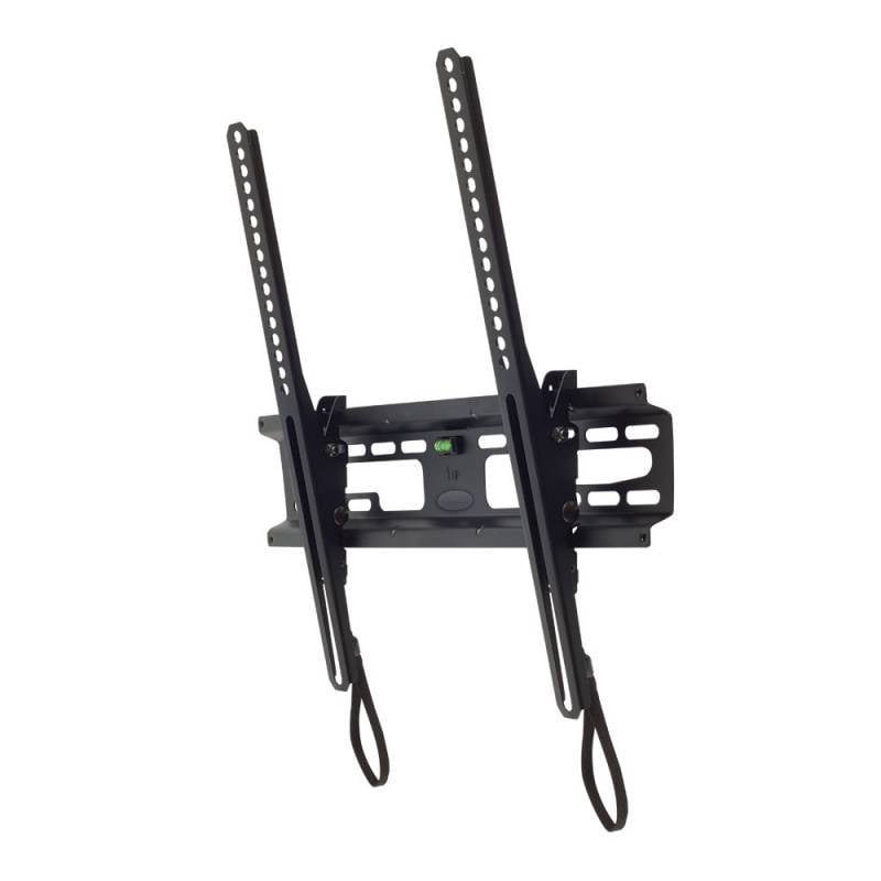 Kromax FLAT-4 new black, наст. для TV 22"-65", max 55 кг, 1 ст св., нак. +3°-10°, от ст. 42 мм, max VESA 400x400 мм.