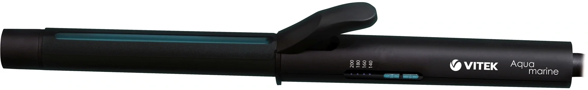 Щипцы Vitek Aquamarine VT-2313 60Вт черный макс.темп.:200С покрытие:керамическое