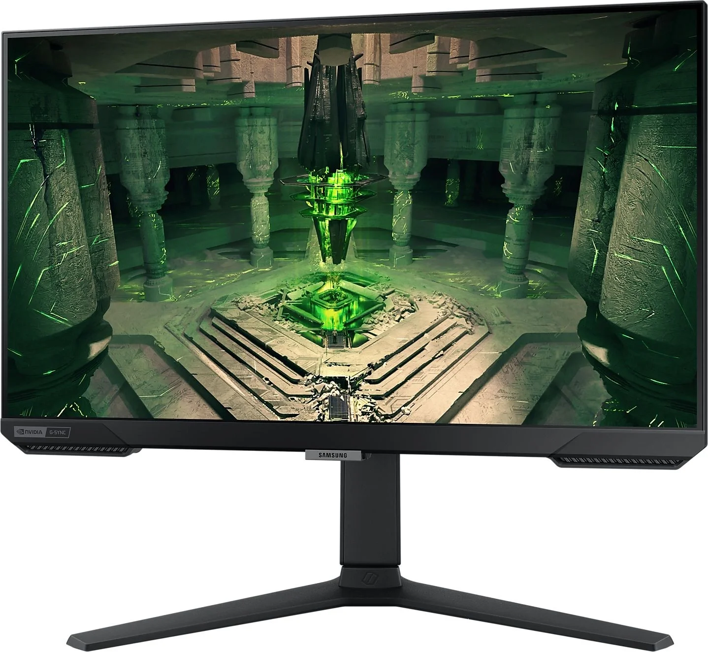 LS27BG400EIXCI - Монитор, Samsung, Odyssey G4 LS27BG400EIXCI, 27”, 1920x1080, IPS, 240 Гц, DP (v1.2), 2*HDMI (v2.0), 400кд/м2, 1000:1, 1мс, Регулировка высоты/ наклона/ вращения/ поворота, 178/178, 16:9, 16.7М, Черный