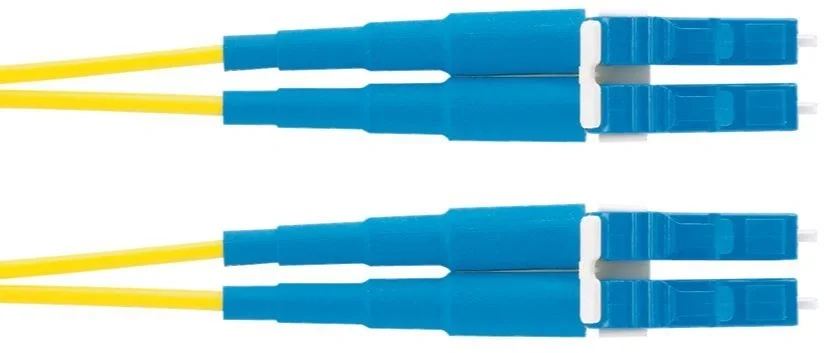 Патч-корд Panduit F92ELLNLNSNM007 2x9/125 OS1/OS2 LC дуплекс-LC дуплекс 7м LSZH желтый
