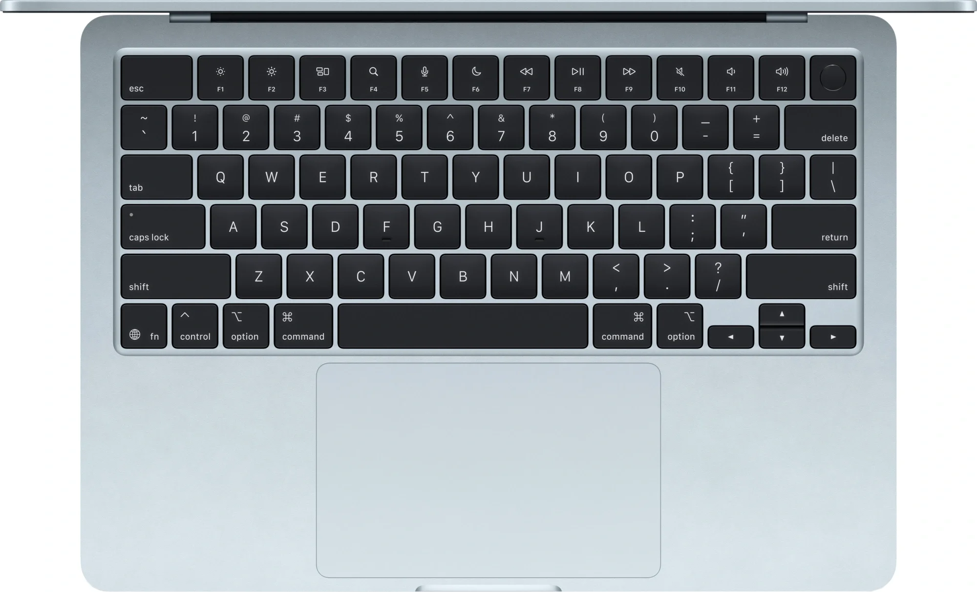 Ноутбук Apple MacBook Air A3240 M4 10 core 16Gb SSD512Gb/10 core GPU 13.6" Liquid Retina (2560x1664) macOS lt.blue WiFi BT Cam (MC6U4LL/A)