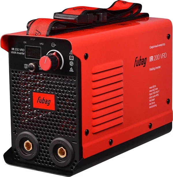 FUBAG IR 200 VRD Инвертор сварочный [38900/41328] { раб.напряжение 150-240В;Ном. напряжение, В 220, Сварочн. ток, А 30-200, Вес, кг 4,5}