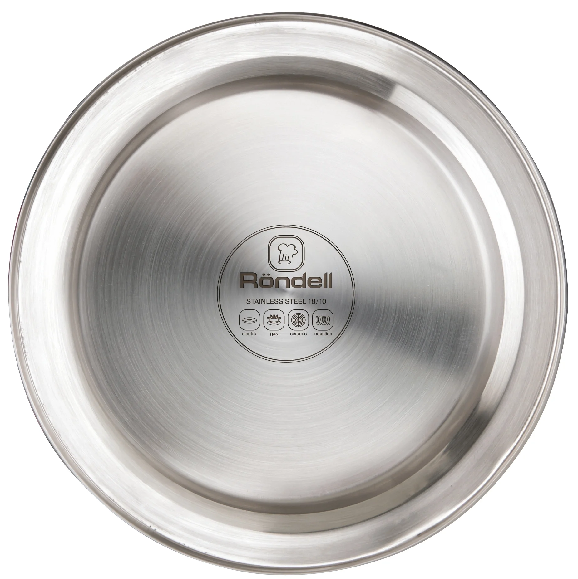 Чайник для плиты металлический Rondell Solo RDS-1608 2.5 л. стальной