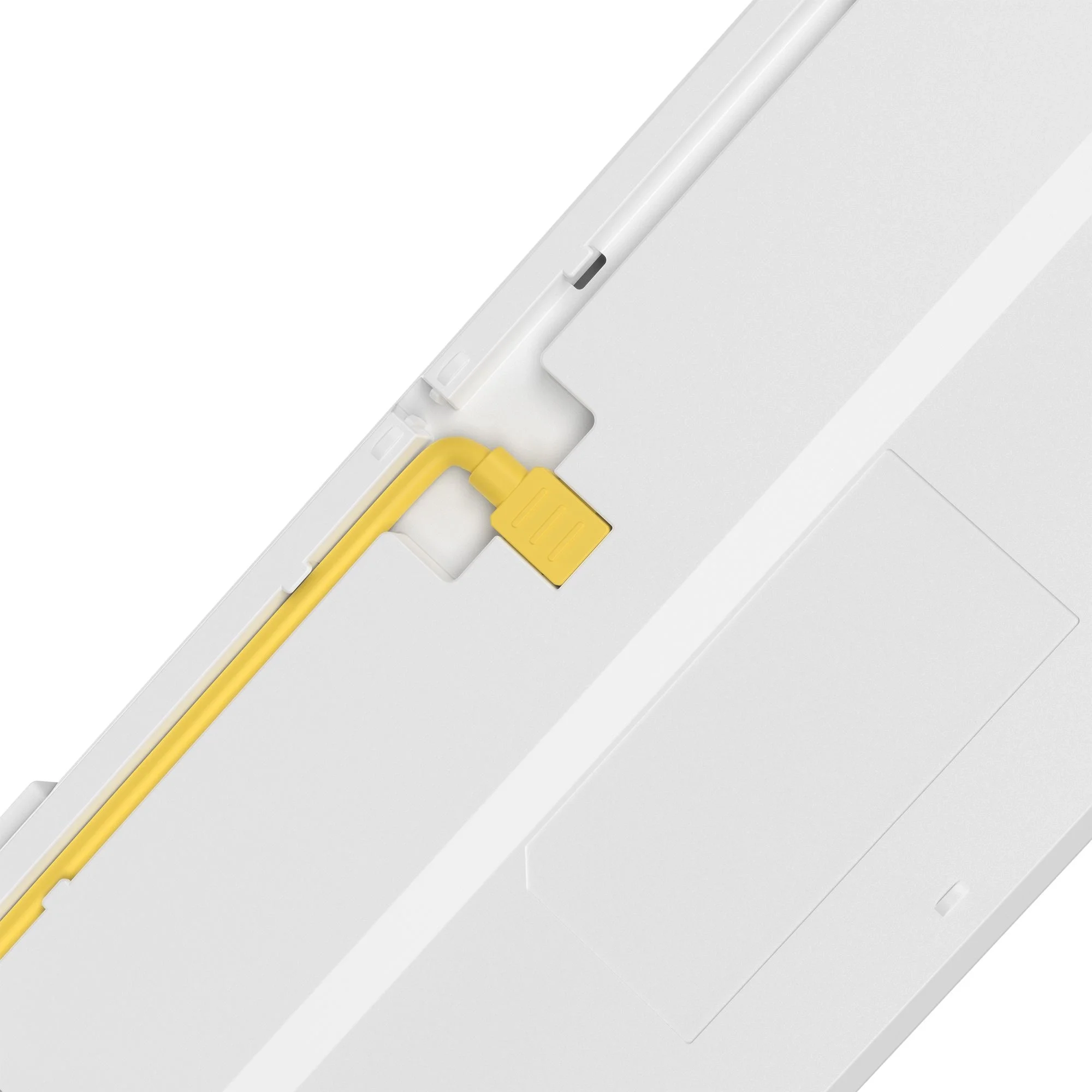 S87 USB  ENERGY WHITE Клавиатура A4Tech Bloody S87 Energy механическая белый/желтый USB (S87 USB  ENERGY  WHITE)