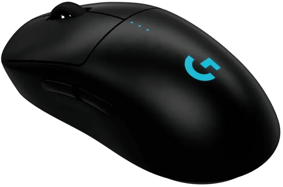 Мышь беспроводная игровая LOGITECH G Pro 2 Lightspeed (Скорость света) черный (USB, 44000dpi, 8but) (910-007299)