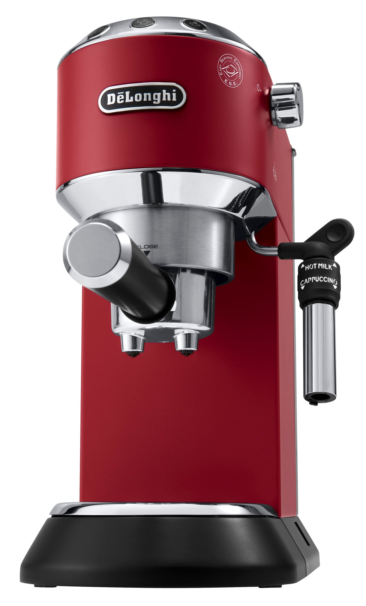 Кофеварка рожковая De'Longhi Dedica EC685.R, 1.1 л, красный (EC685.R)