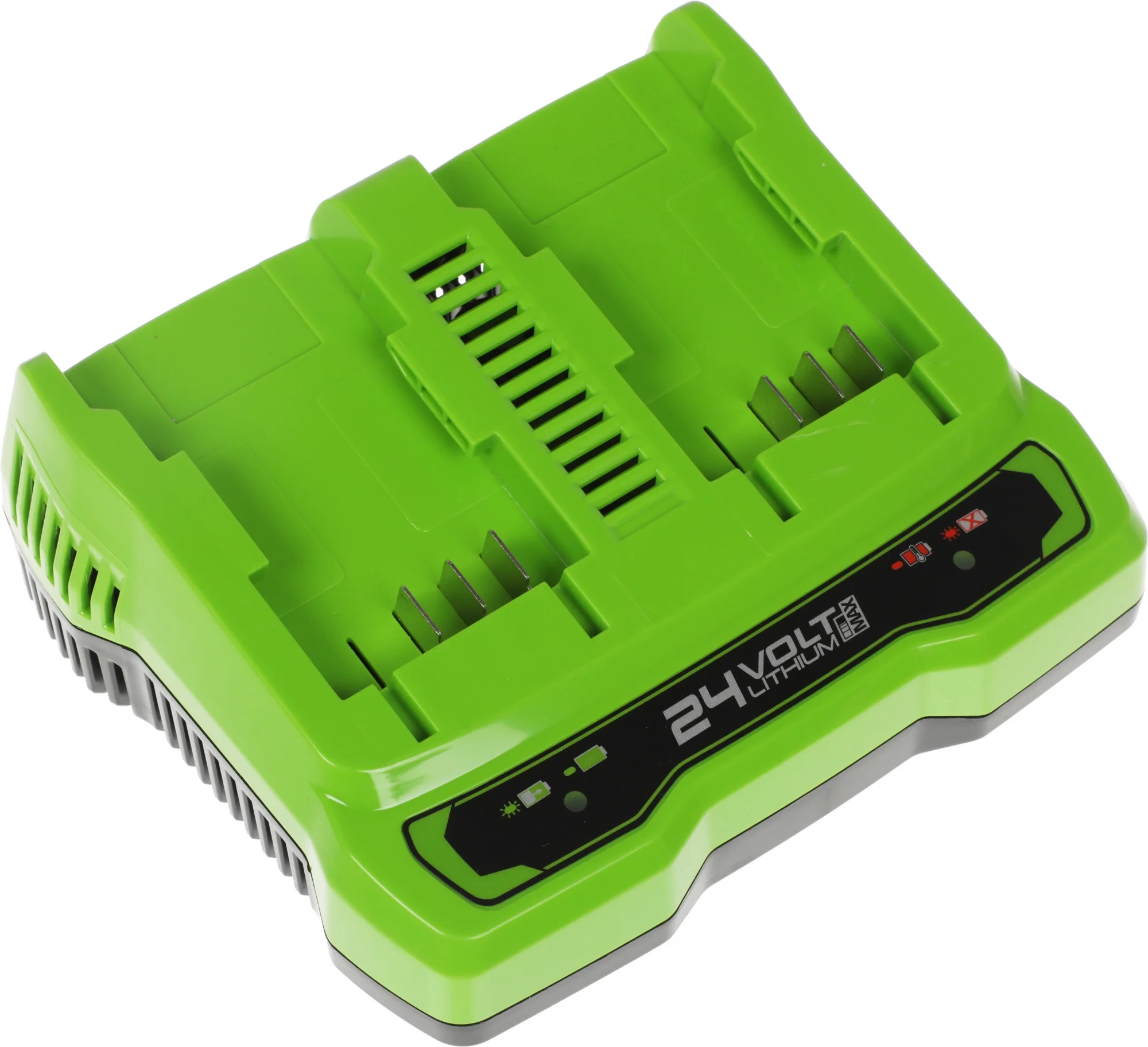Зарядное устройство Greenworks 2931907, 24V, для 2 аккумуляторов