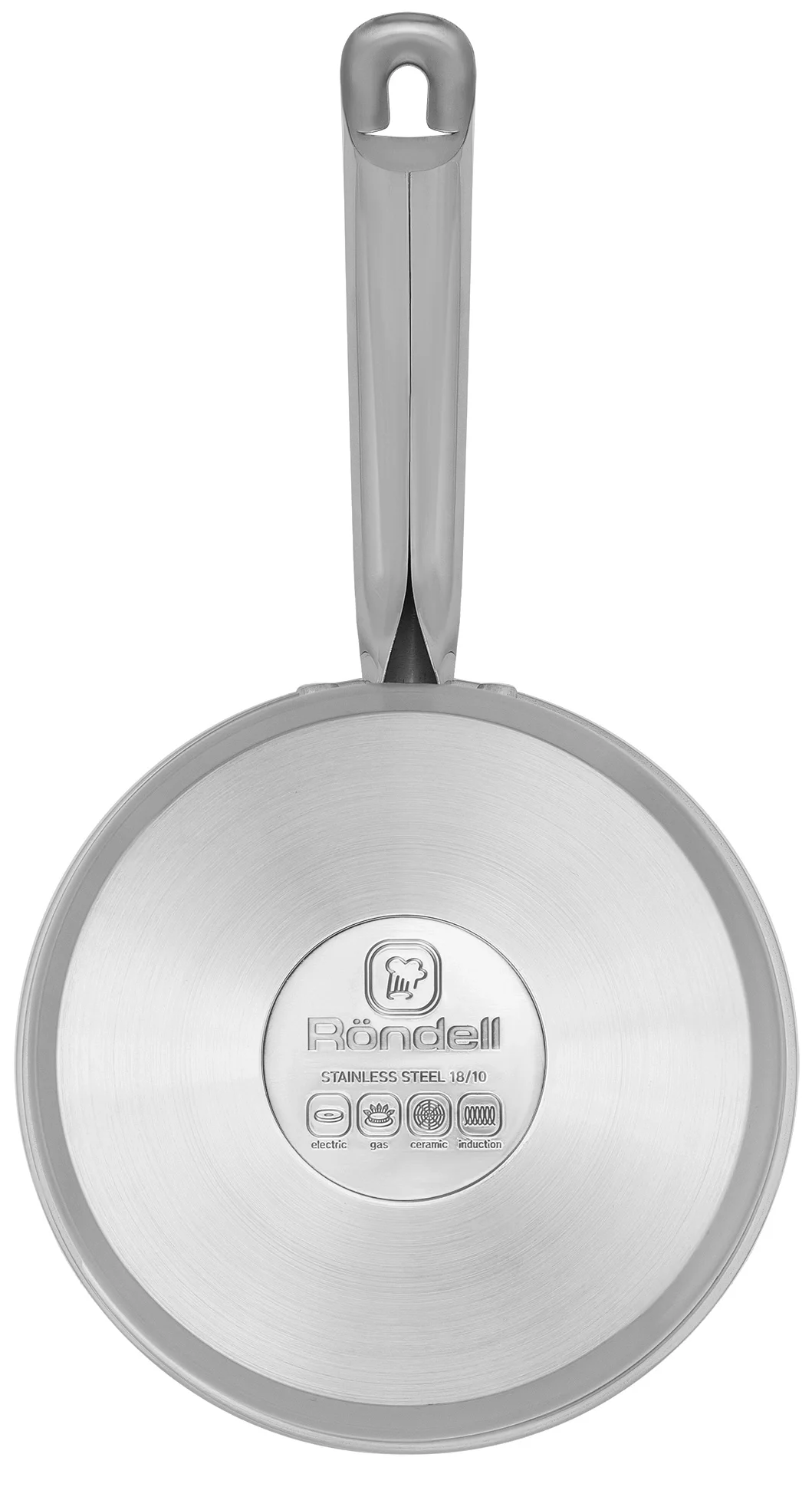 Ковш Rondell Point RDS-1308 0.9 л. d=14 см, с крышкой, нержавеющая сталь 18/10