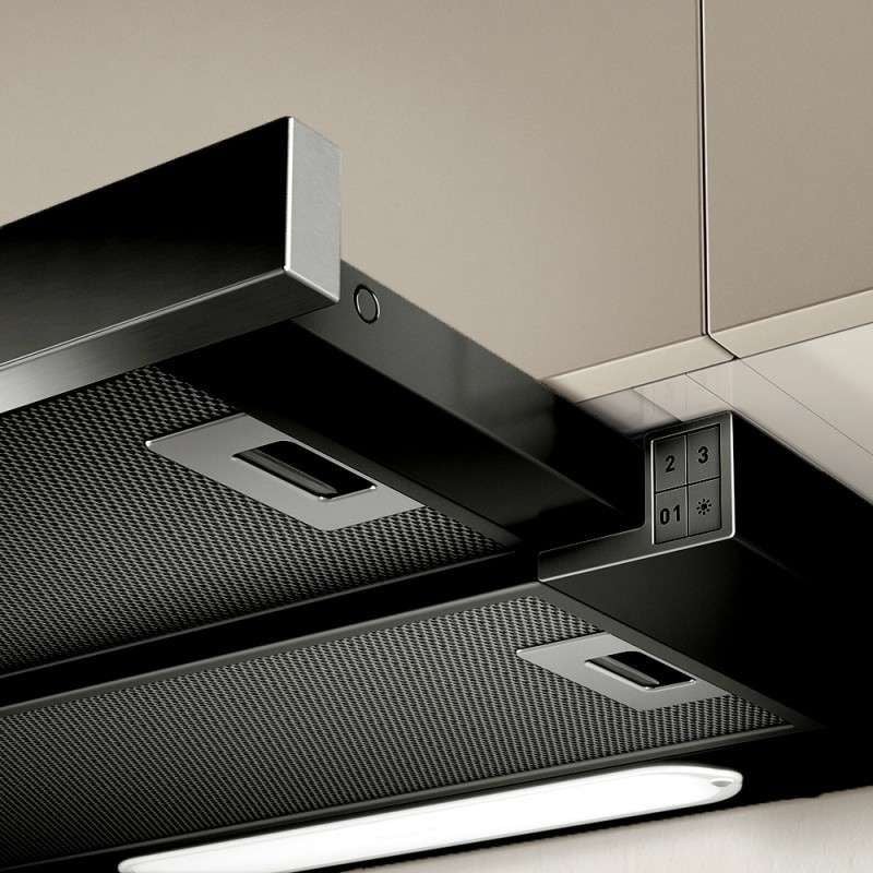 Вытяжка Elica PRF0037991B, Elite 14 Lux BL/A/60, 60 см, 650 м³/ч, черная