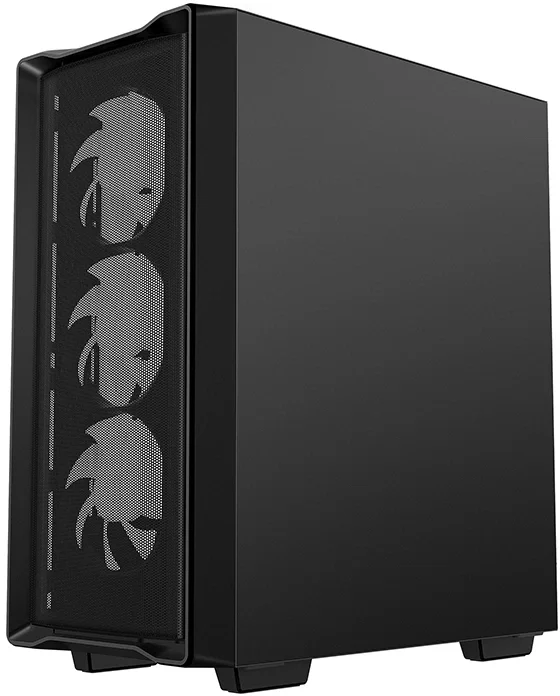 корпус Deepcool CC560 MESH V2 без БП, боковое окно (закаленное стекло), 3x120мм ARGB LED вентилятор спереди и 1x120мм ARGB LED вентилятор сзади, черный, ATX (R-CC560-BKAMA4-G-2)