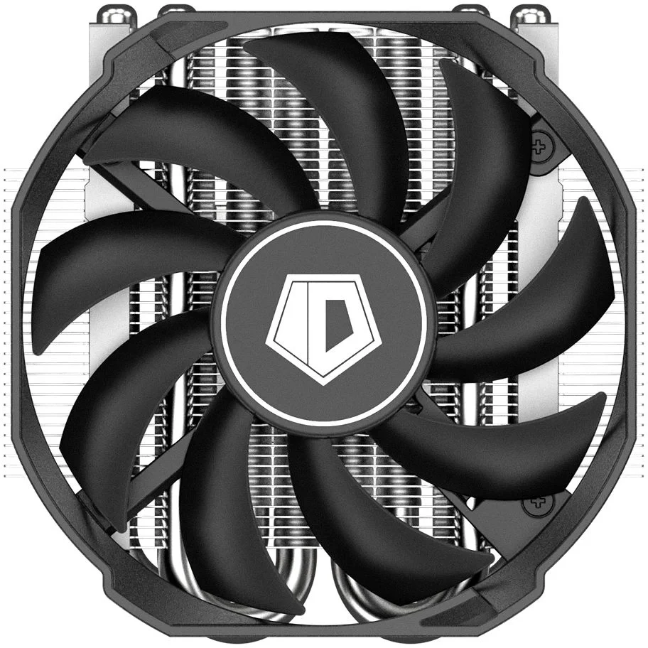 Кулер для процессора ID-Cooling IS-30i BLACK LGA1851/1700/1200/115X низкопрофильный высота 30mm (36шт/кор, TDP 100W, PWM, 4 тепл.трубки прямого контакта, FAN 92mm) BOX