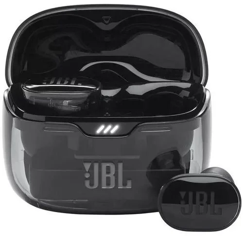 Гарнитура внутриканальные JBL Tune Buds Ghost черный беспроводные bluetooth в ушной раковине (JBLTBUDSGBLK)