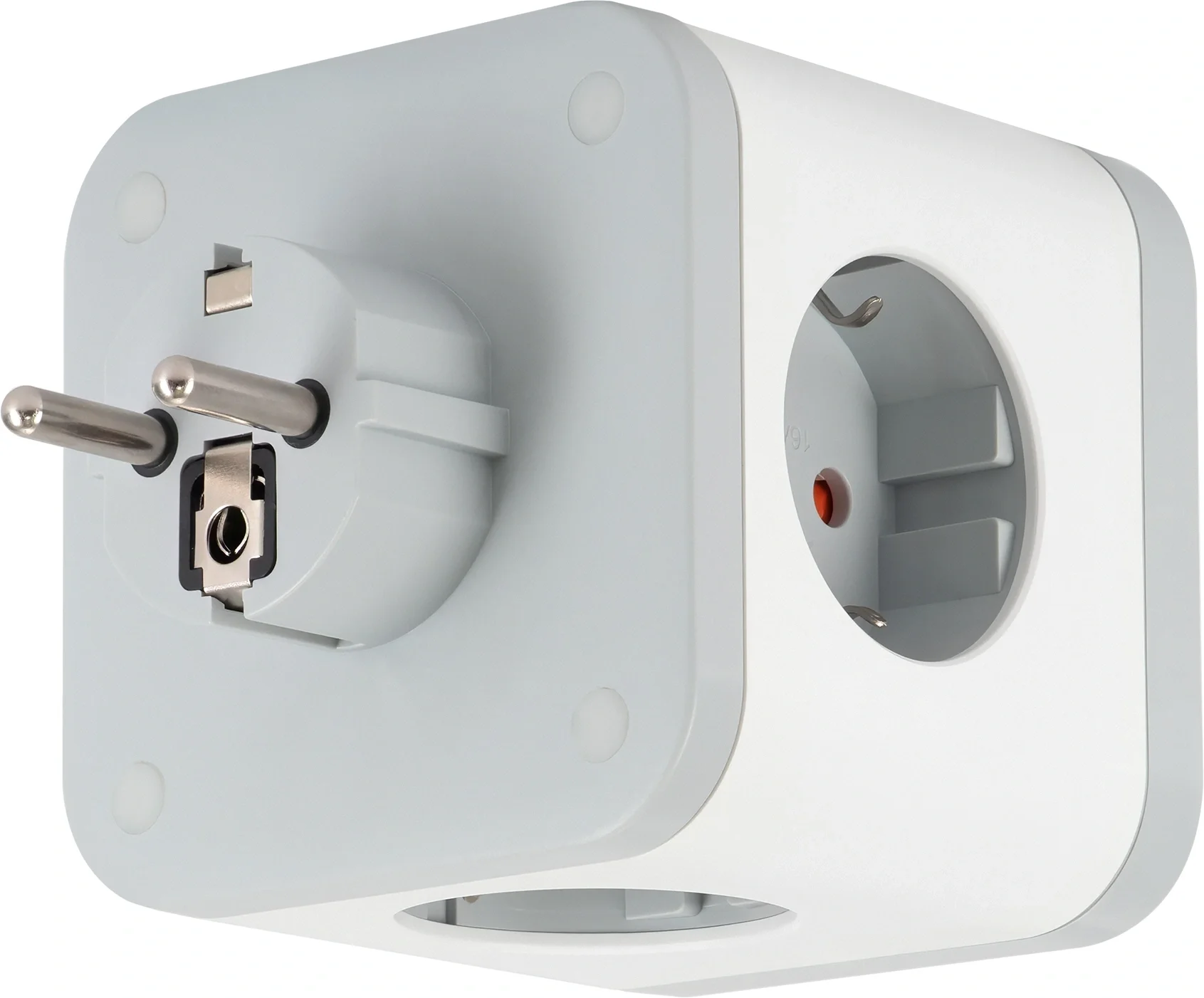 Сетевой разветвитель Buro BU-PW3UC-W (3 розетки)  белый  (коробка)