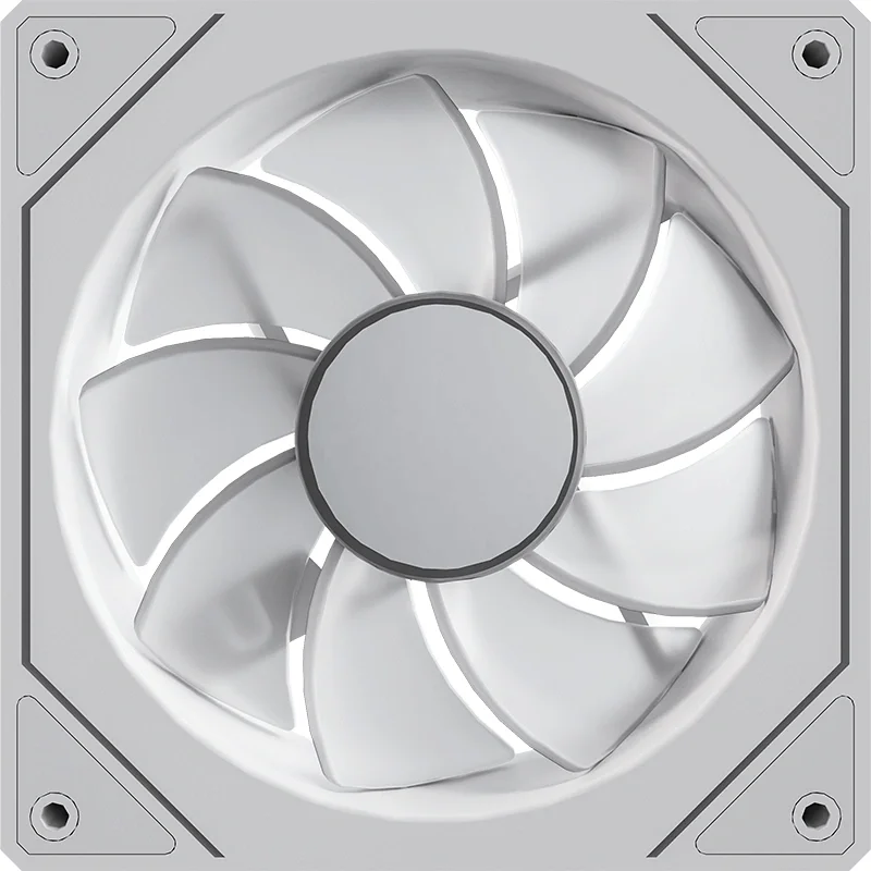 FLOE 12WH ARPW REVERSE Вентилятор для корпуса Formula Floe 12WH Reverse ARGB 120х120x25 белый 4-pin  20.15дБ () Ret