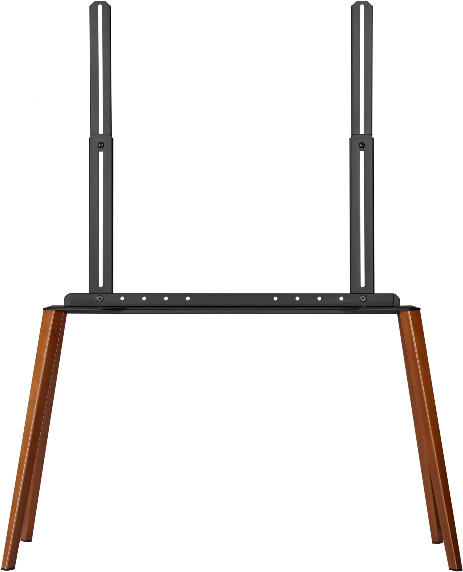 Подставка для телевизора Cactus CS-ST3646BKWN черный/орех, 49"-75" макс. 40 кг, напольный