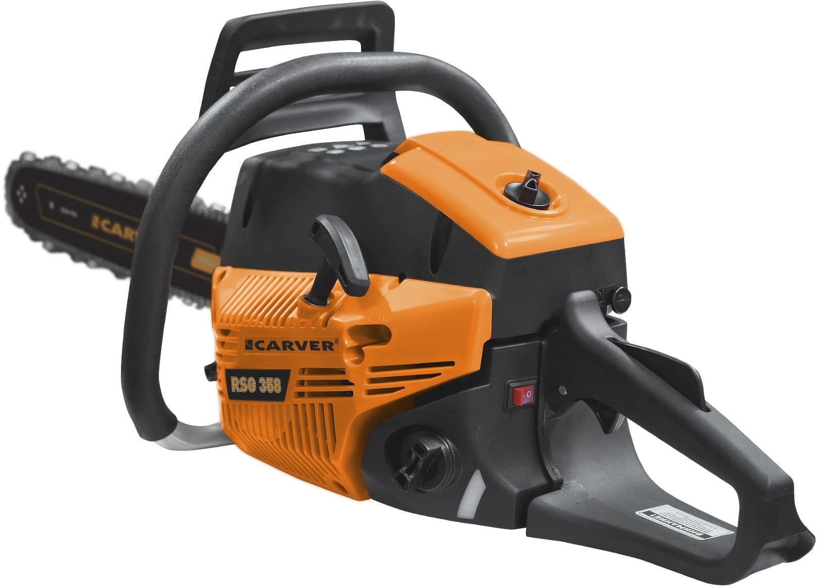 Пила бенз. CARVER RSG 358 [01.004.00046] { картон (18", цепь PROFI 0,325-1,5-72зв.) (2шт./кор.)( 96шт/палл }