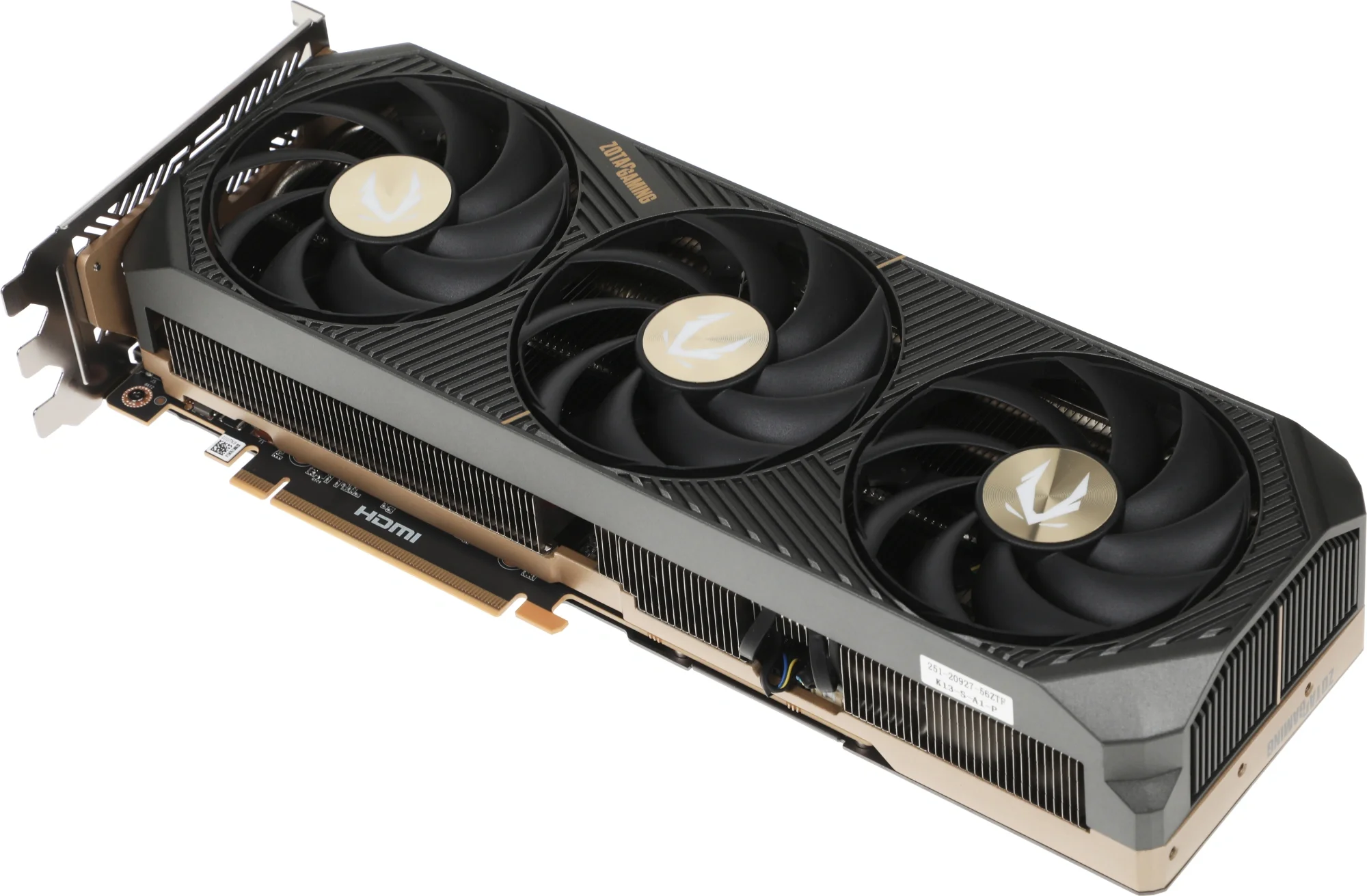 Видеокарта Zotac NVIDIA - GeForce RTX 5080 SOLID OC, PCI-E 4.0, GDDR7 16GB 256bit, 1x HDMI, 3x DP, max 7680 x 4320 (8K), ZT-B50800J2-10P