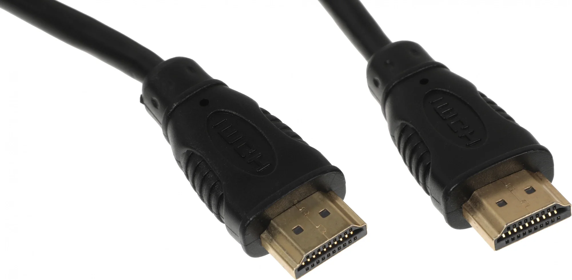 Видео кабель BURO, HDMI (M) -> HDMI (M), HDMI 1.4, 2 м, цвет чёрный, BU-HDMI-V1.4-2M