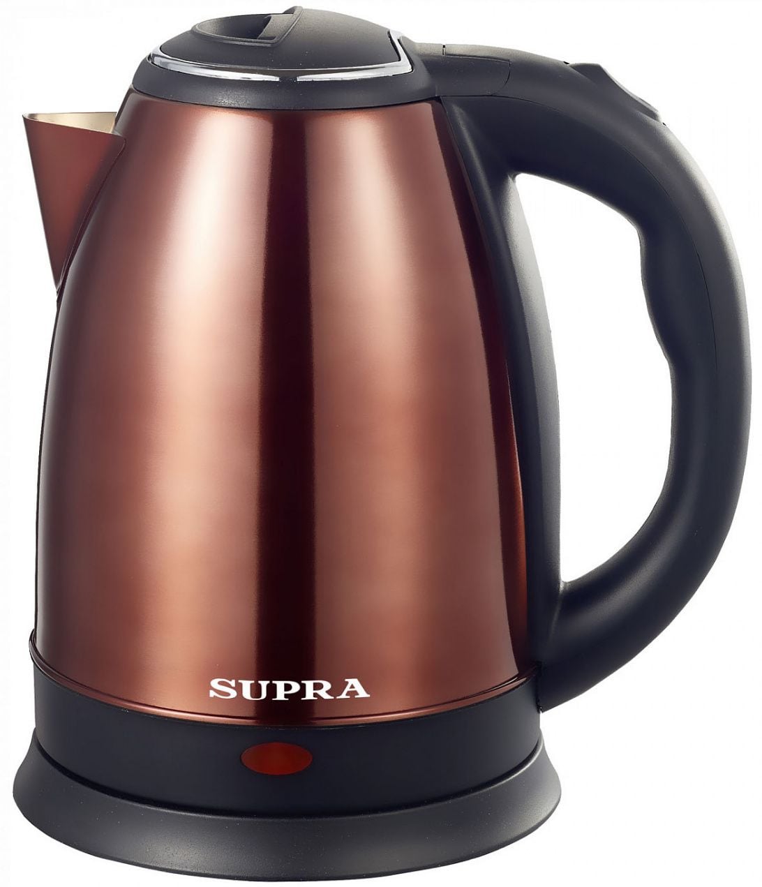 Электрочайник SUPRA KES-1845S медный, 1.8 л, 1500 Вт, скрытый нагревательный элемент