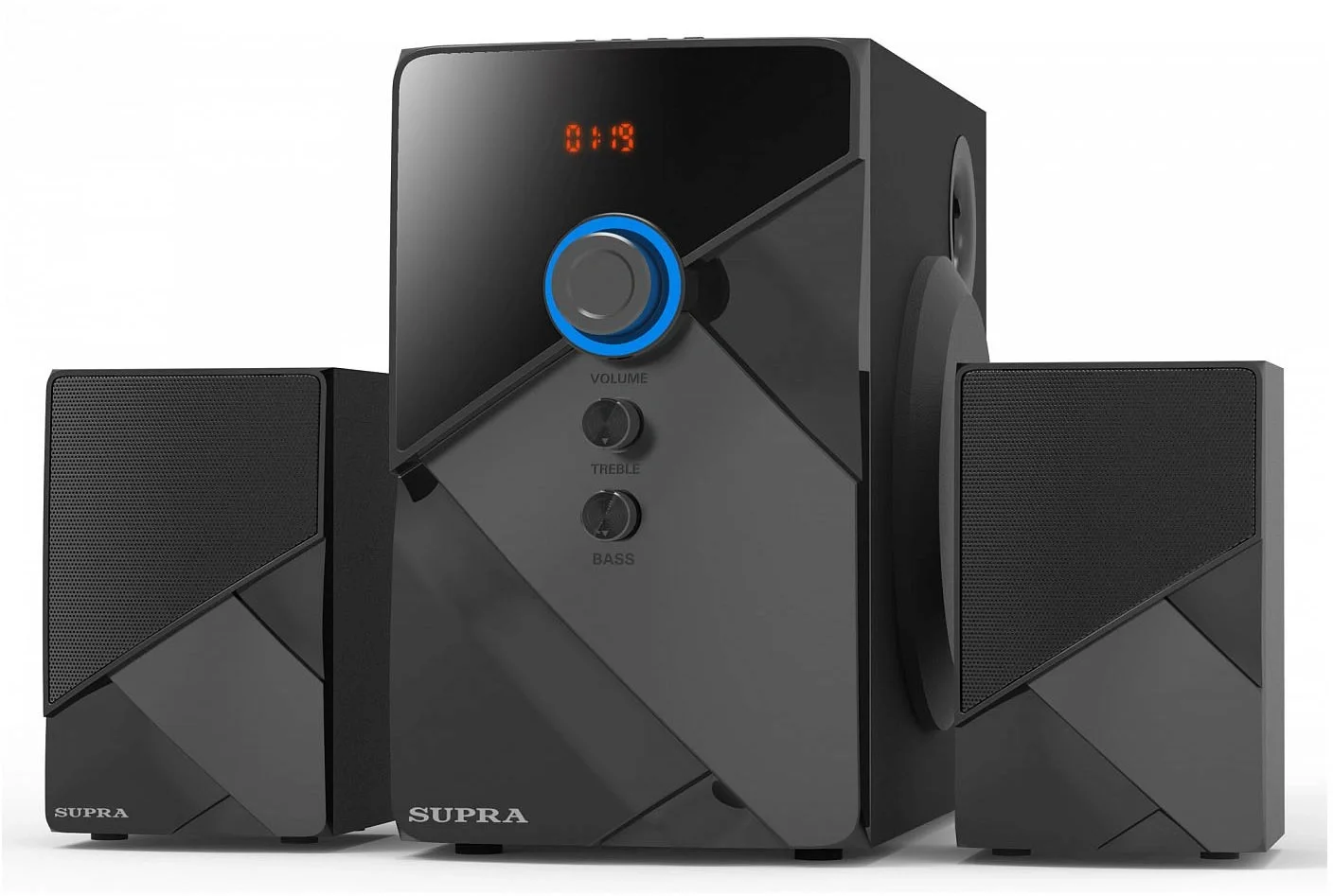 Минисистема Supra SMB-290 черный 60Вт FM USB BT SD