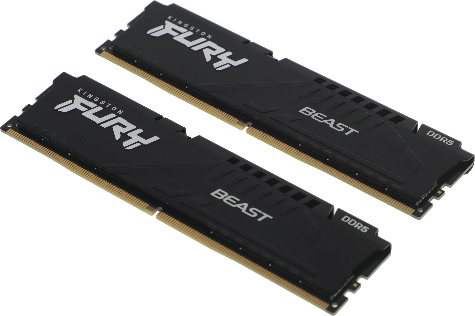 Память DDR5 2x32GB 6000MHz Kingston KF560C36BBEK2-64 Fury Beast Black Expo RTL Gaming PC5-48000 CL36 DIMM 288-pin 1.35В kit single rank с радиатором Ret