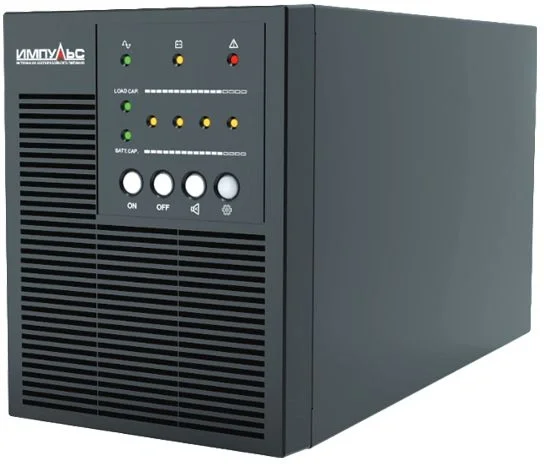 ИБП Импульс МИНИ 1000 CM10201, 1000ВА/800Вт, online, LCD