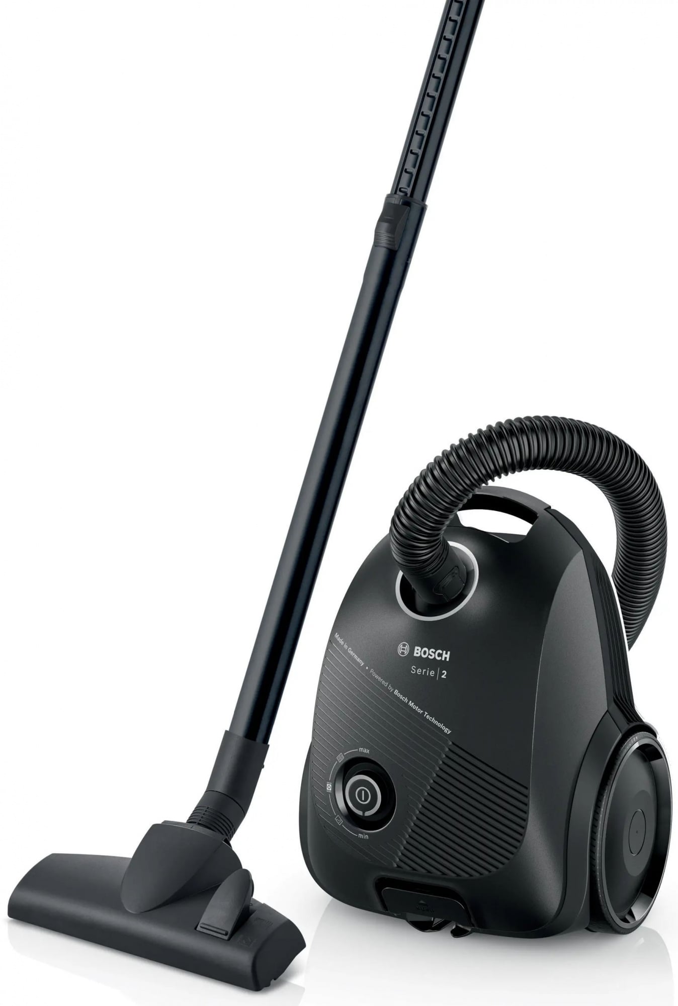 Пылесос Bosch BGBS2BA1P, 600 Вт, сухая уборка, мешок 3.5 л