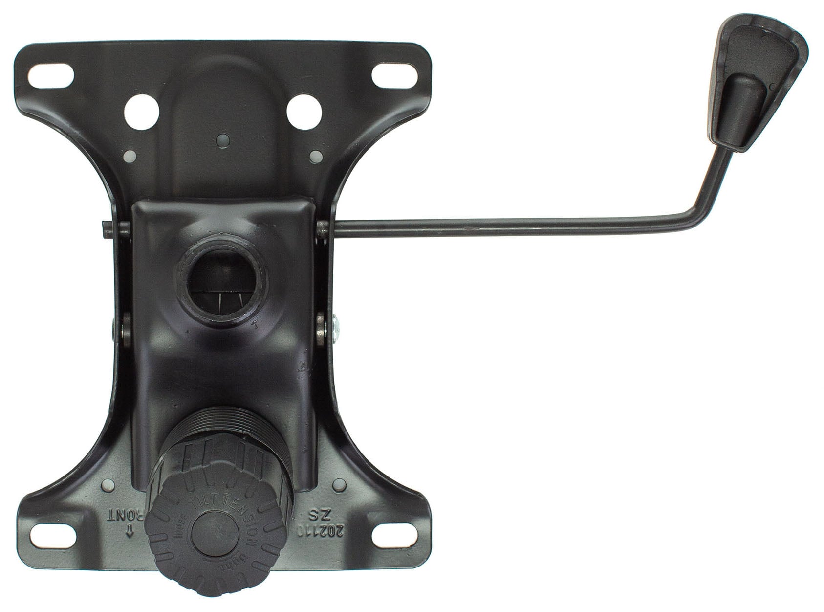 Механизм качания Бюрократ T892 T892/SEATPLATE черный для офис.кресла металл топ-ган