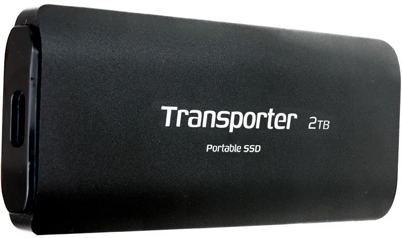 Внешний SSD Patriot Transporter, 2TB, USB 3.2 Gen 2 Type-C, R/W 1000/1000, черный