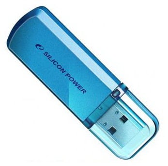 Флеш накопитель 64Gb USB 2.0 Silicon Power Helios Helios 101, синий (SP064GBUF2101V1B)