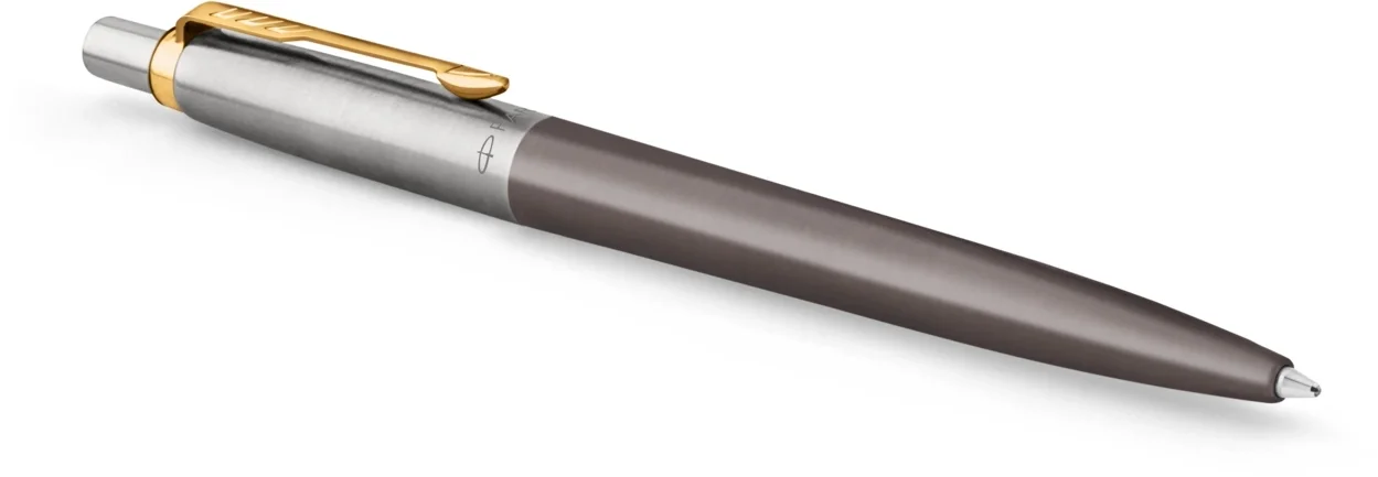 Ручка шариковая Parker Jotter Grey Core GT (2213723) M, синие чернила, подарочная коробка