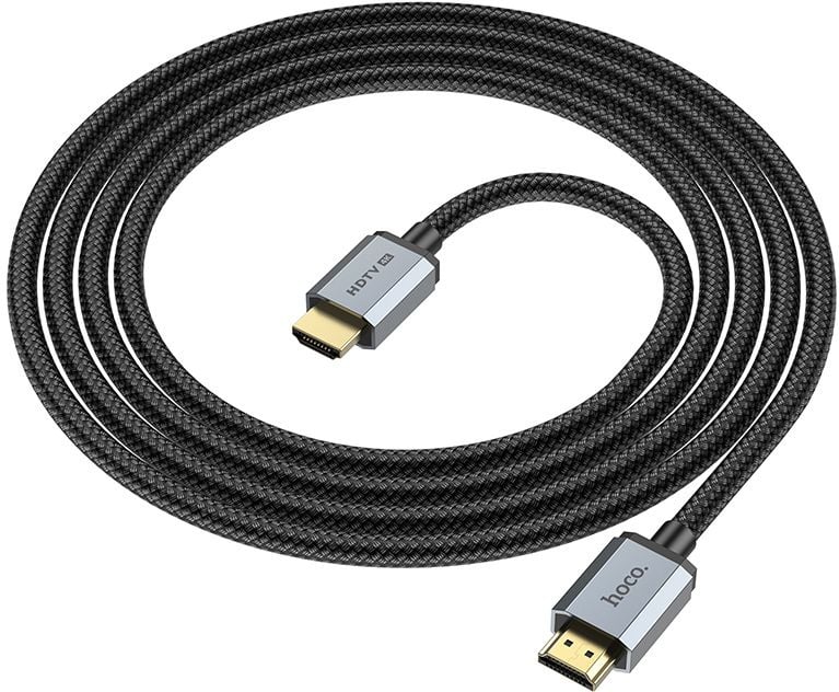 Hoco US03 Кабель ver2.0 HDMI (m) HDMI (m) 2м  черный  коробка