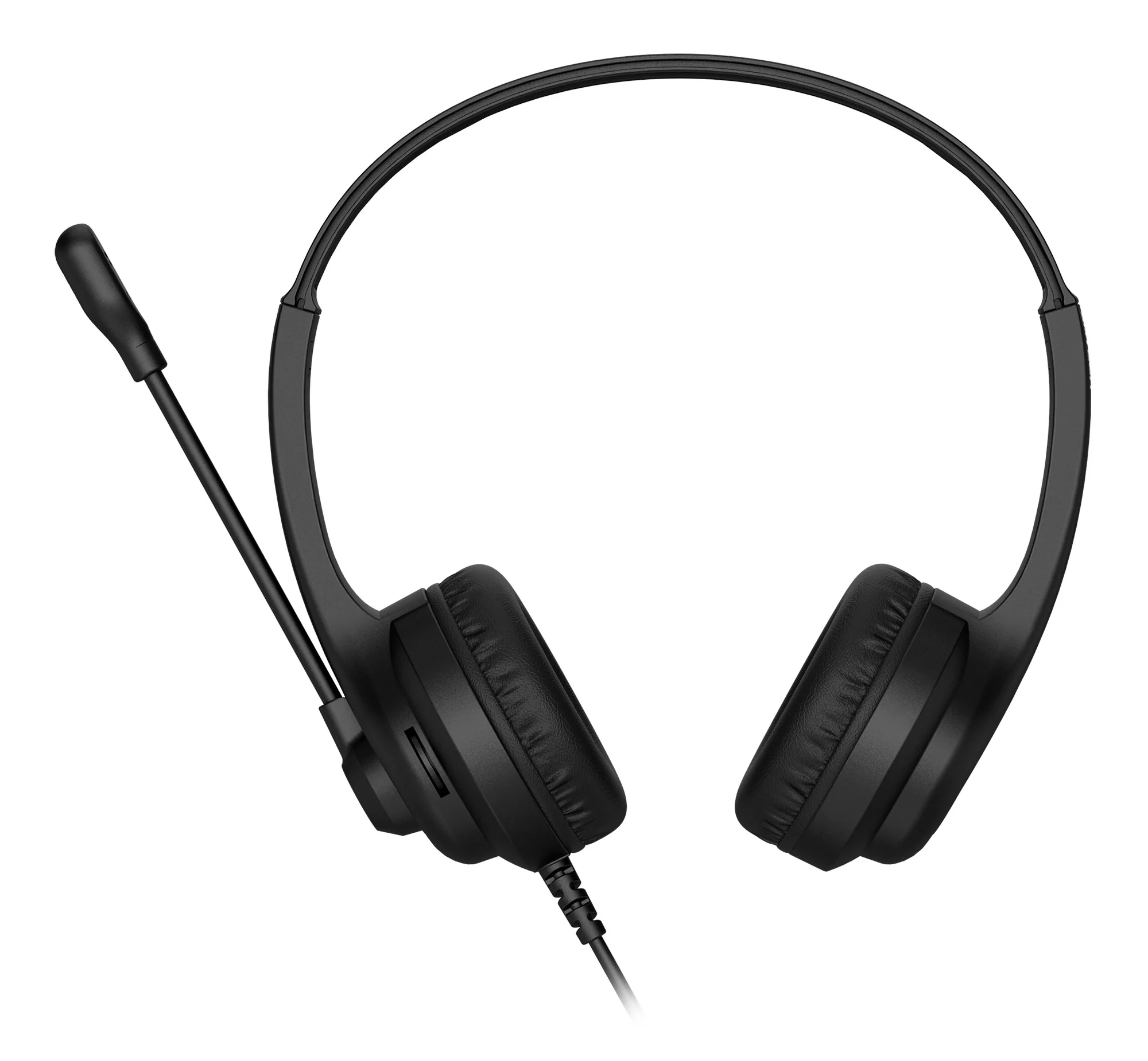Наушники накладные с микрофоном A4TECH HS-8i черный (проводные, кабель 1.8м, Jack 3.5mm) (HS-8i)