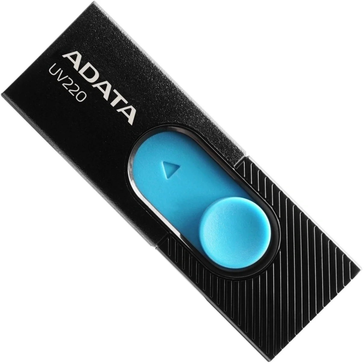 Флешка USB ADATA UV220 (AUV220-32G-RBKBL), 32Gb, USB 2.0, R/W 15/5, черный/голубой