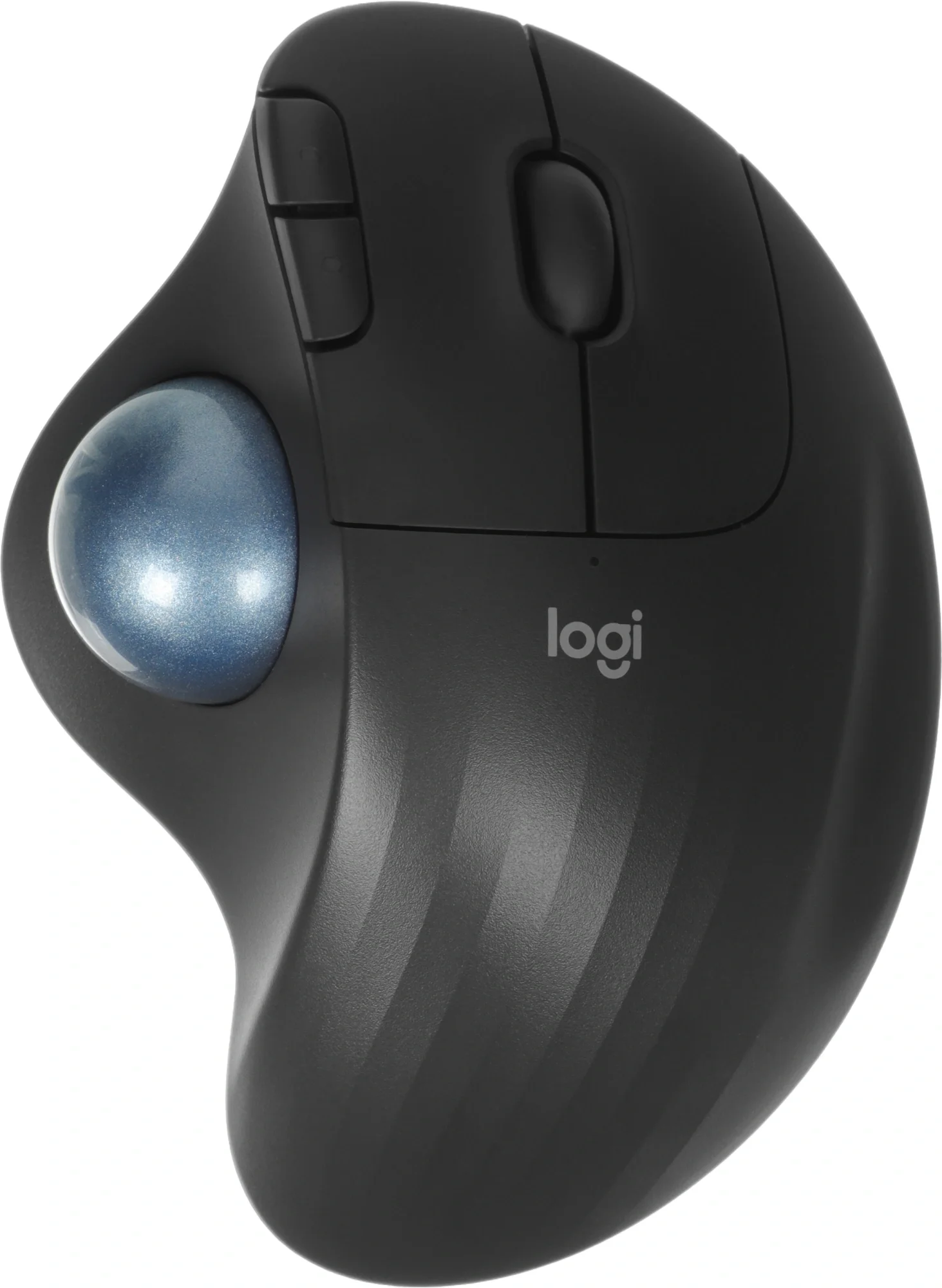 Трекбол Logitech M575S черный оптическая 2000dpi беспров. BT/Radio  USB 4but (910-007035)