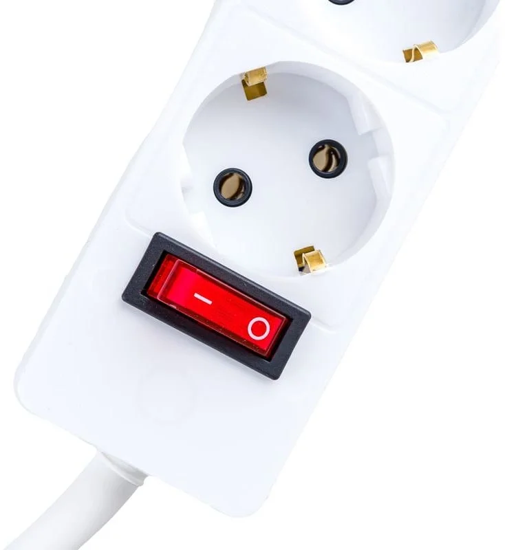 Сетевой фильтр PROconnect 11-7231, 4 гнезда, 5м, с/з