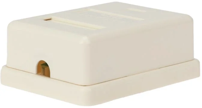 Розетка Rexant 03-0121, внешняя, 1×RJ-45, CAT 5e, UTP