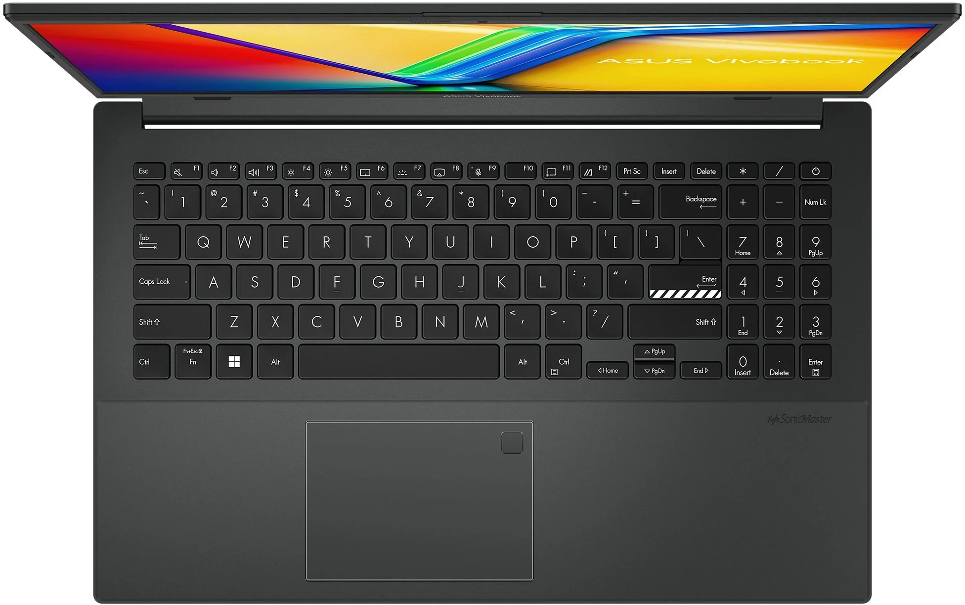 Ноутбук Asus Vivobook Go 15 E1504FA-BQ090 Ryzen 5 7520U 8Gb SSD512Gb AMD Radeon 610M 15.6" IPS FHD (1920x1080) без ОС black WiFi BT Cam (90NB0ZR2-M00L10)