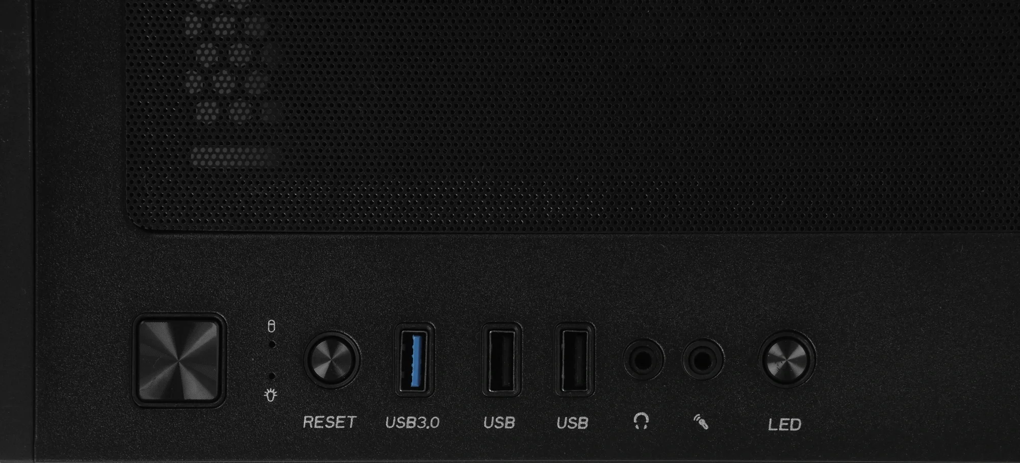 Корпус Azza Celesta F черный без БП ATX 5x120mm 5x140mm 2xUSB2.0 1xUSB3.0 audio bott PSU