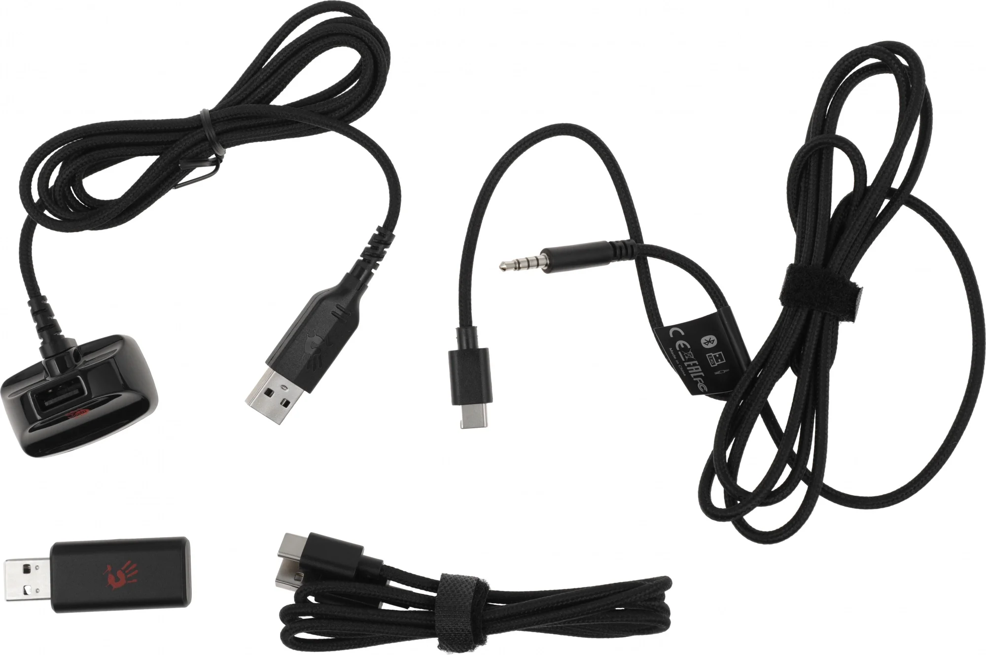 Наушники с микрофоном A4Tech Bloody MR710 серый 1.5м мониторные BT/Radio оголовье (MR710 GREY)
