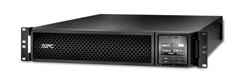 ИБП APC by SE - Smart-UPS SRT 2200 ВА/1980 Вт, On-Line, in (230V 1xIEC-320 C20), 8xIEC-320 C13, 2xIEC-320 C19, Hot Swap User Replaceable Batteries, LCD, Rack/Tower, 2U, RM, цвет чёрный, SRT2200RMXLI