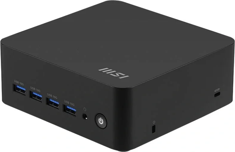 Персональный компьютер MSI Cubi Z AI 8M AMD Ryzen 5 8645HS (4.3GHz), 16Gb DDR5(2*8GB), 512GB SSD M.2, AMD Radeon Graphics, WiFi, BT, no keyboard&mouse, noOS, 1y war-ty