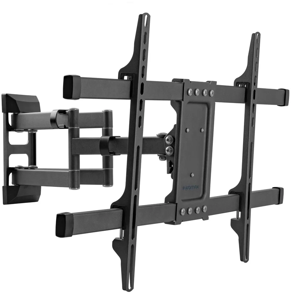 Kromax CORBEL-10 grey titan {32"-75";  Максимальная нагрузка: 45 кг;  VESA: 200x200, 200х300, 200х400, 300х200, 300х300, 300х400, 400х200, 400х300, 400х400, 600х400 мм;  Наклон: +5°-12°Поворот: ±90°}