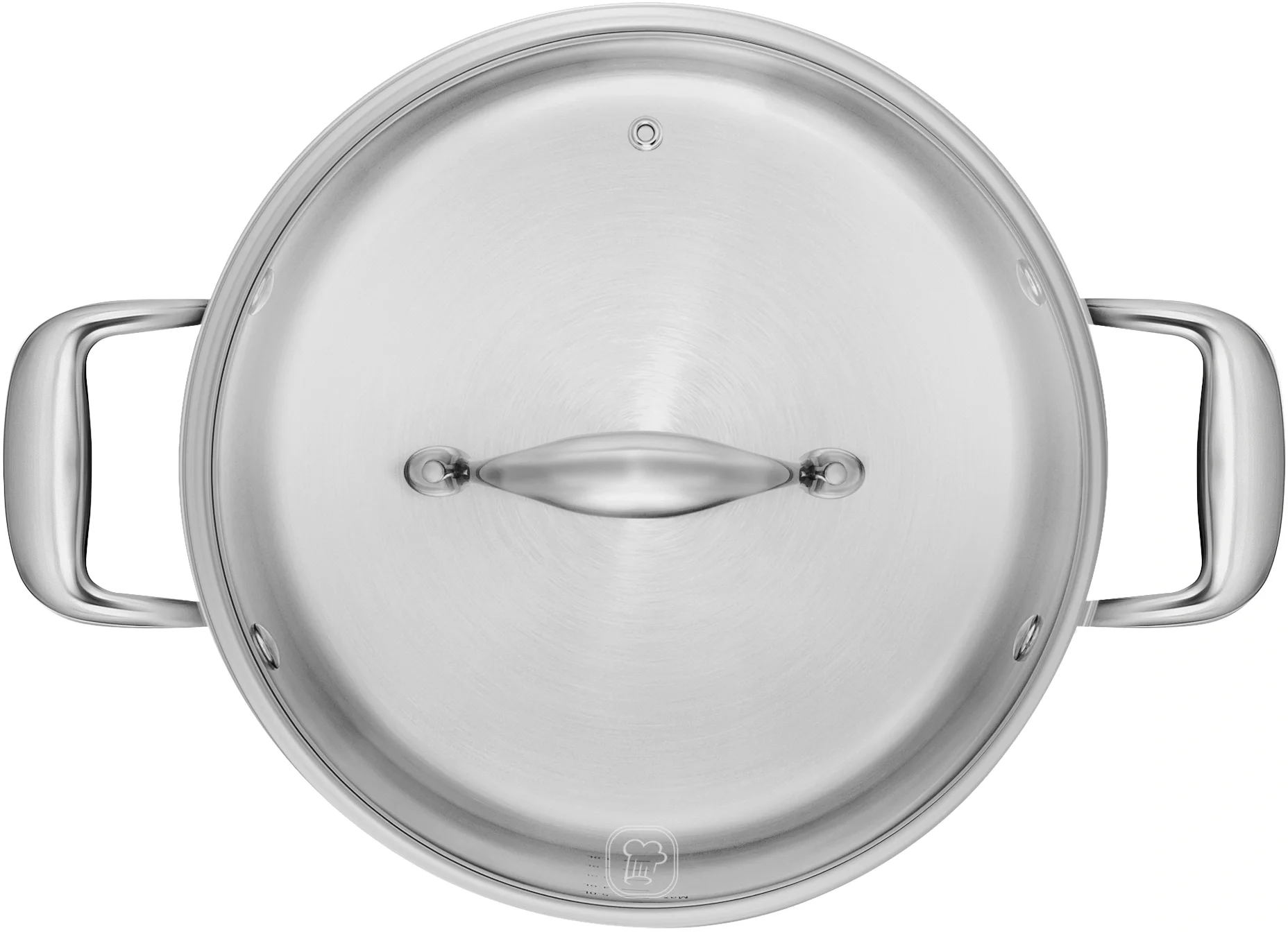 Кастрюля Rondell RDS-344, 5 л, 24 см, нержавеющая сталь