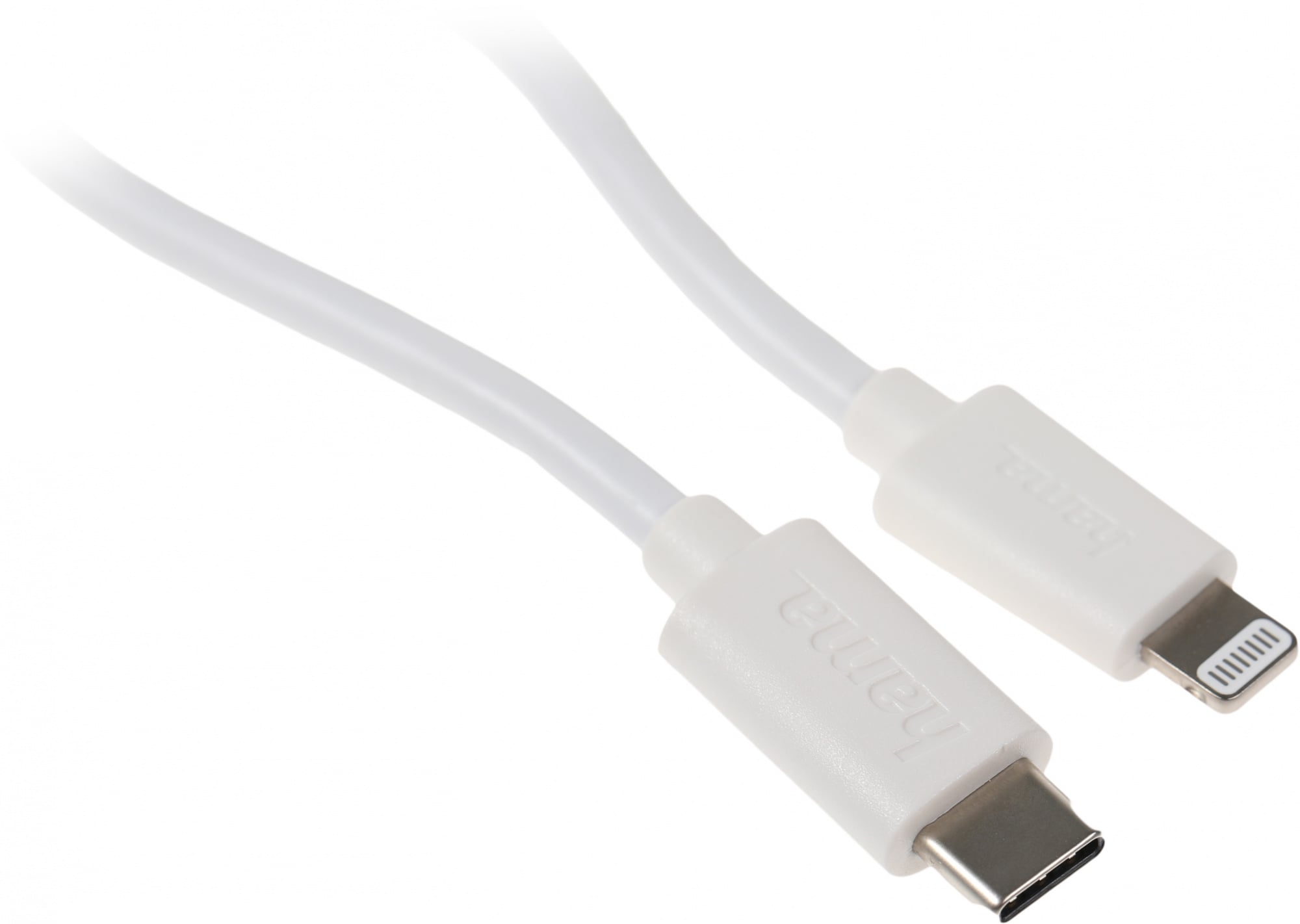 Зарядное устройство Hama 00183317, 3A PD, Apple Lightning/Type-C, белый