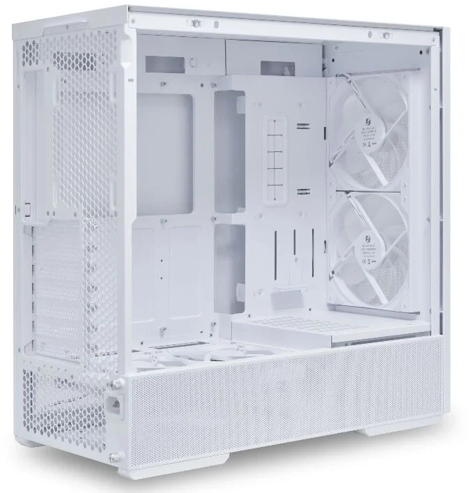 Корпус Lian-Li Lancool 207 белый ATX 4x120mm 2x140mm 2xUSB3.0 audio bott PSU [G99.LAN207RW.R0]