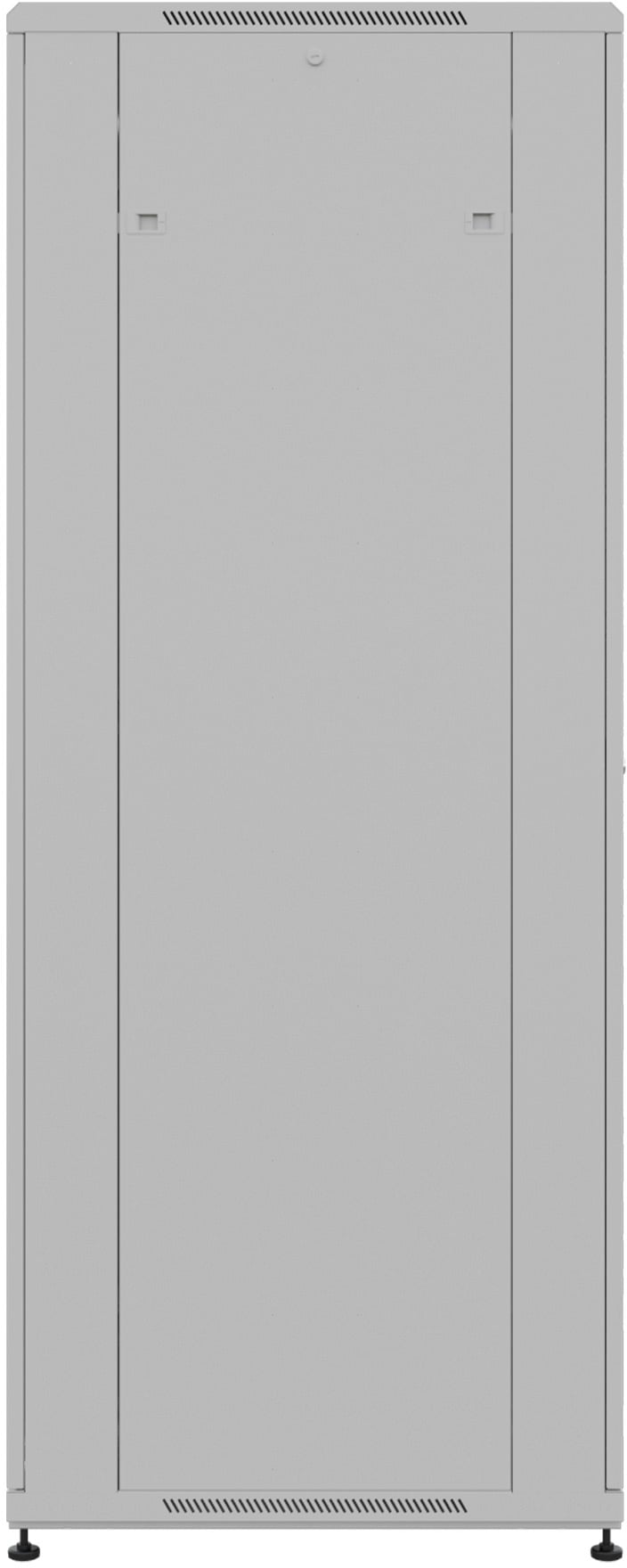 NTSS Шкаф напольный универсальный серверный NTSS R 22U 600х800мм, 4 профиля 19, двери стекло и сплошная металл, боковые стенки съемные, регулируемые опоры, разобранный, серый RAL 7035 NTSS-R22U6080GS