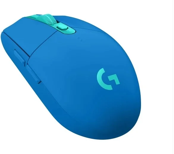 Мышь Logitech G304 Lightspeed, игровая, оптическая, беспроводная, USB, синий [910-006016]