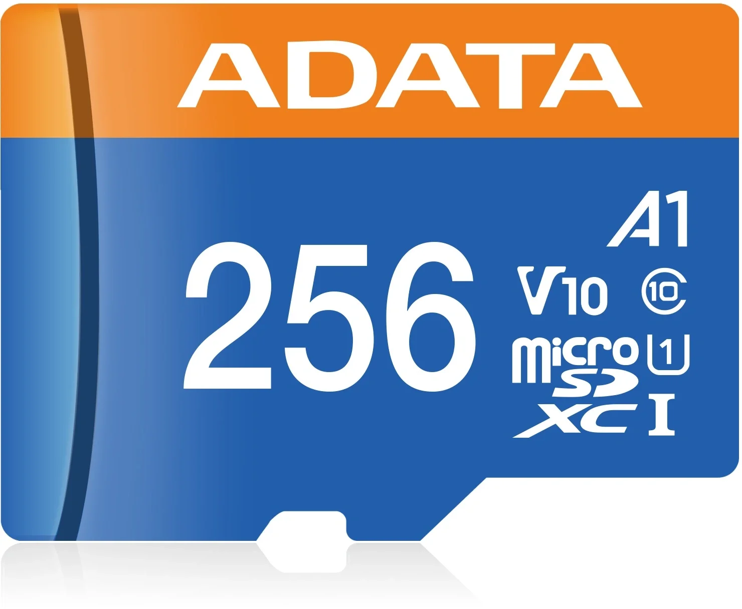 Карта памяти ADATA microSDXC 256GB ADATA Premier Memory Card AUSDX256GUICL10A1-RA1 UHS-I Class 10/V10 A1, 100/25 MB/s, AUSDX256GUICL10A1-RA1 Adapter, -25°C + 85°C, RTL (466266)
